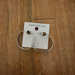 Classic Silver Hoop Earrings